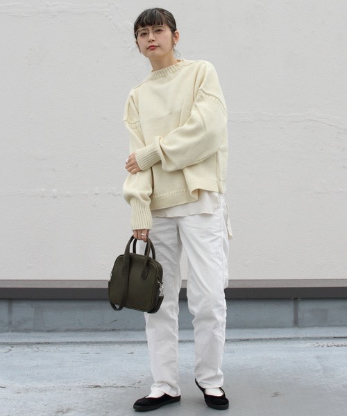 ターを ニット Le Tricoteur/ルトリコチュール オフショルダー ガンジーセーター OFFSHOULDER GUERNSEY SWEATER #03 ZOZOTOWN PayPayモール店 - 通販 - PayPayモール なりますの