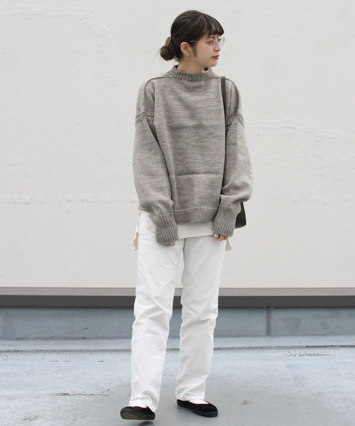 ターを ニット Le Tricoteur/ルトリコチュール オフショルダー ガンジーセーター OFFSHOULDER GUERNSEY SWEATER #03 ZOZOTOWN PayPayモール店 - 通販 - PayPayモール なりますの