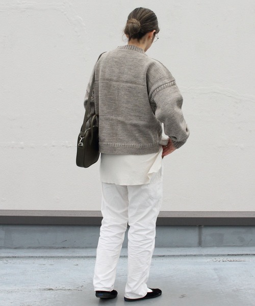 ターを ニット Le Tricoteur/ルトリコチュール オフショルダー ガンジーセーター OFFSHOULDER GUERNSEY SWEATER #03 ZOZOTOWN PayPayモール店 - 通販 - PayPayモール なりますの