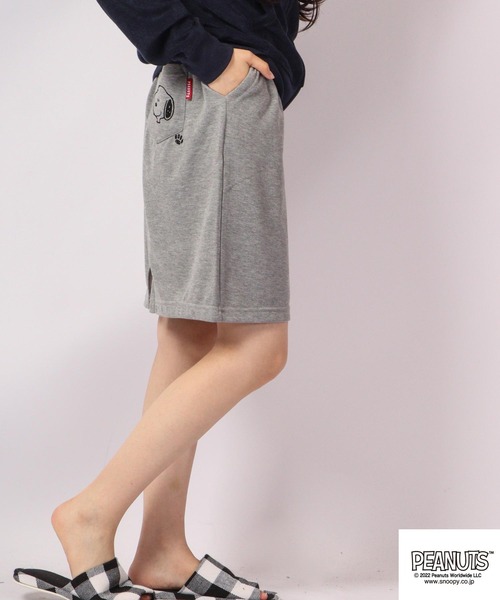 PEANUTS スカート スヌーピー 裏毛 スウェット スカート : ZOZOTOWN