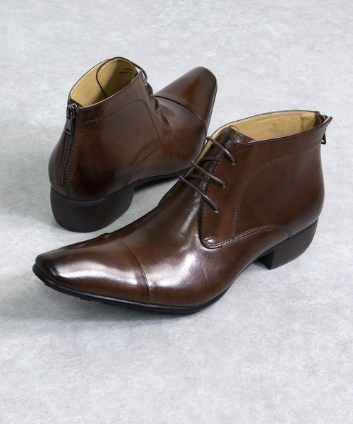 SARABANDE（サラバンド） ブーツ バッファローレザーブーツ ボロネーゼ