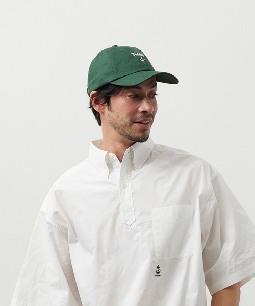 【MLB】★送料・関税込★ベーシックショートパッド FIDELITY キャップ 帽子 ANCHOR EMBROIDERY CAP / メンズ