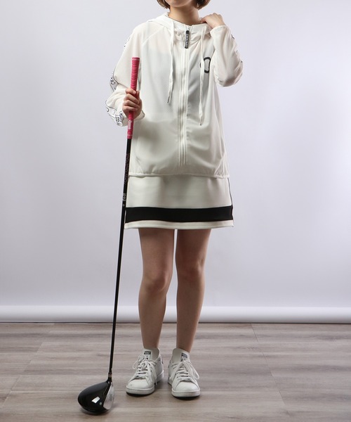 CECIL McBEE（セシルマクビー） パーカー メッシュブルゾン GOLF