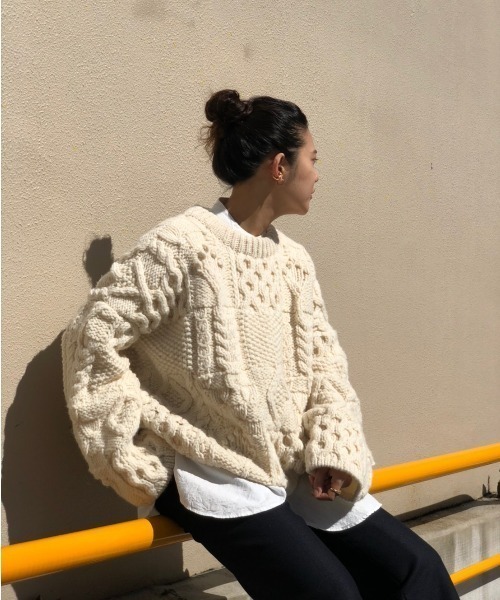 TODAYFUL ニット セーター Pattern Hand Knit レディース : ZOZOTOWN