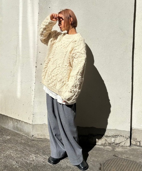 TODAYFUL ニット セーター Pattern Hand Knit レディース : ZOZOTOWN