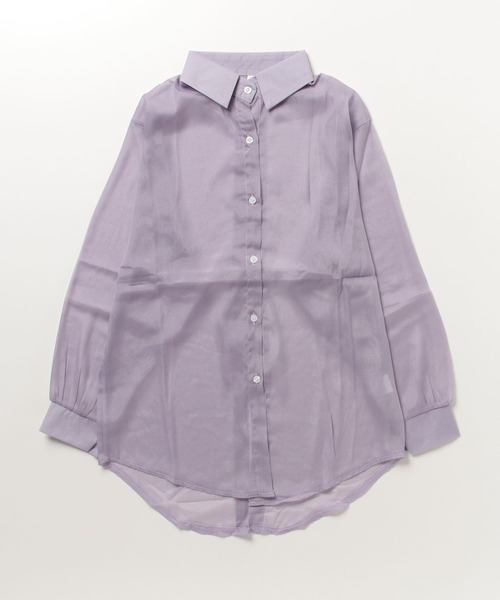 gossip!ロサンゼルス ブラウス シャツ YUGA アイスシルク バック