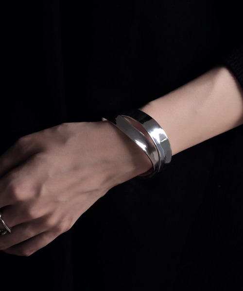 YArKA バングル 「YArKA/ヤーカ」perverse playful 2plate bangle