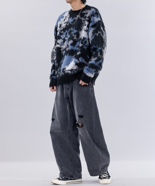 Naive magic（ナイーブマジック） セーター ニット 「a」モヘアライク