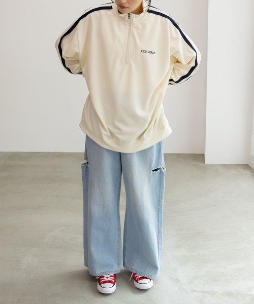 CONVERSE トレーナー スウェット コンバース ダンボールハーフ