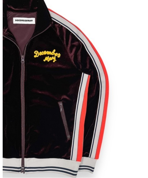 DECEMBERMAY（ディセンバーメイ） ブルゾン アウター Warm Velours zip