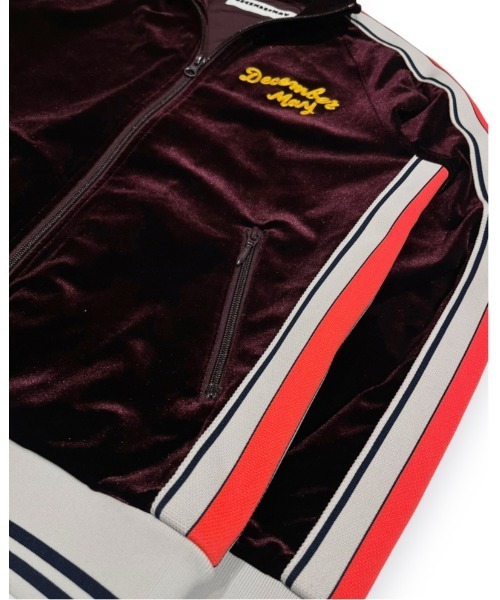 DECEMBERMAY（ディセンバーメイ） ブルゾン アウター Warm Velours zip