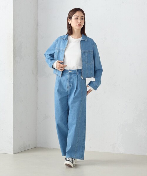 COMME CA ISM（コムサイズム） デニムジャケット gジャン デニム