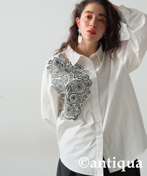 ブラウス シャツ 「AMERICAN RAG CIE」ペイズリーブラウス（WOMEN) レディース AMERICAN RAG CIE ブラウス シャツ 「AMERICAN CIE」ペイズリー