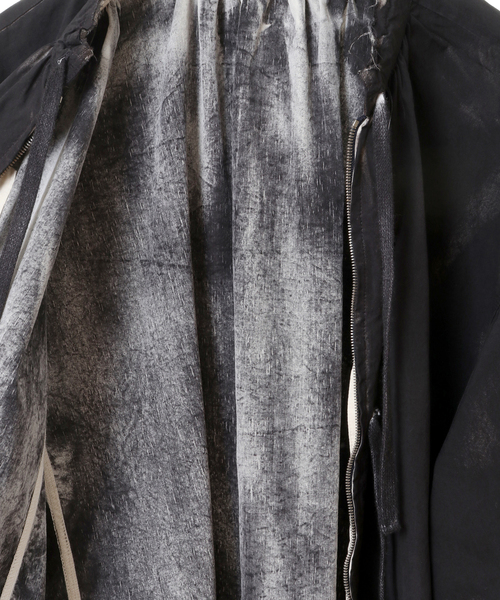 ブラウス シャツ 「CURRENTAGE/カレンテージ」spray dyeing mock shirt レディース martinique ブラウス シャツ 「CURRENTAGE/カレンテージ」spray