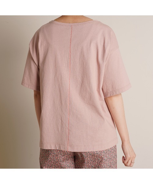 キッドブルー -２０／天竺 -5分袖トップス -KOWN342 -kidblue レディース