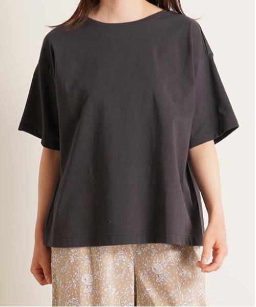 キッドブルー -２０／天竺 -5分袖トップス -KOWN342 -kidblue レディース