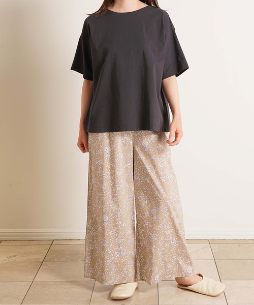 キッドブルー -２０／天竺 -5分袖トップス -KOWN342 -kidblue レディース
