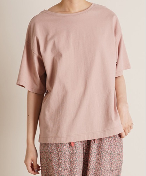 キッドブルー -２０／天竺 -5分袖トップス -KOWN342 -kidblue レディース