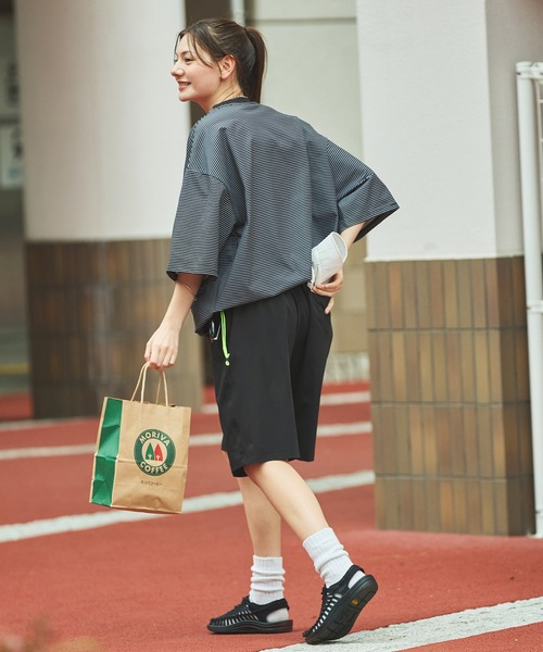 【新品未使用】ヤドン 接触冷感プリント Tシャツ&ショーパンセット& ヘアバンド THE CRAFT CREW PRODUCTS パンツ 「THE PRODUCTS」テック