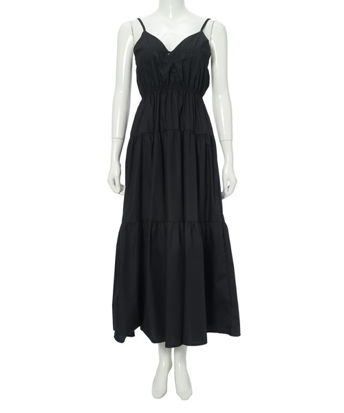 ギャザーフリルキャミ Edit Sheen（エディットシーン） ワンピース ギャザーフリル