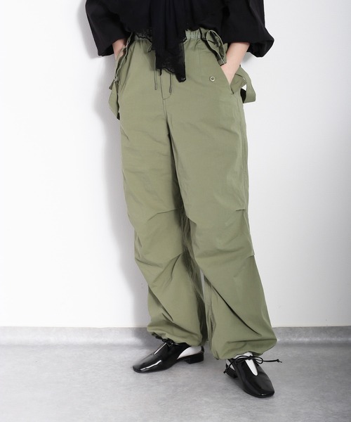Marka 麻パンツ×サスペンダー　セット販売 kOhAKUサスペンダーパンツ』レディースファッション通販サイトの