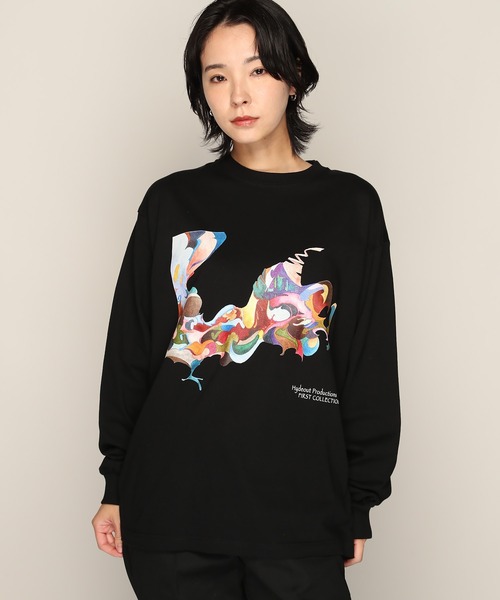 【希少】Nujabes ロンT 長袖 サイズL Yentown market製 YEN TOWN MARKET tシャツ 「Nujabes」ヌジャベス Metaphorical