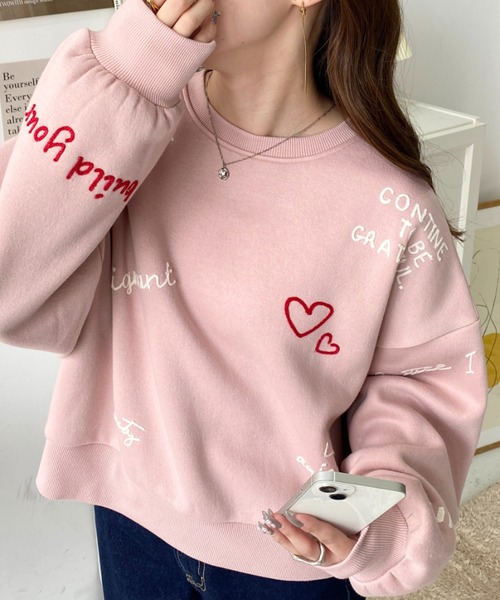 トレーナー スウェット DISTRESSED SWEATSHIRT レディース ワンフォークロージング 1111clothing オーバーサイズトレーナー