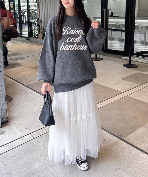 INGNI スカート チュールティアードスカート : ZOZOTOWN Yahoo