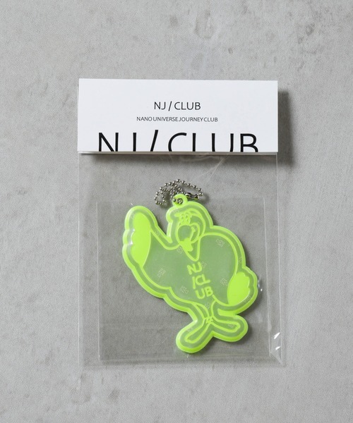 NANO universe（ナノ・ユニバース） キーホルダー 「NJ/CLUB」3M