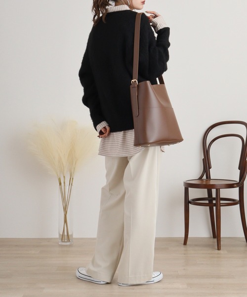 ニット セーター Eglantine シャギーロゴニット レディース EGLANTINE ニット セーター Eglantine シャギーロゴニット