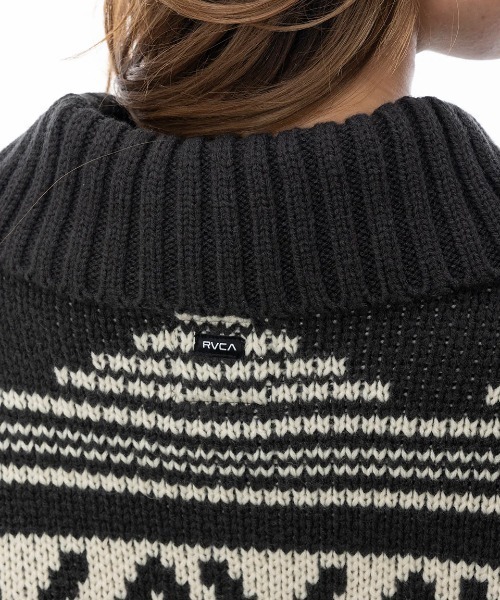 RVCA（ルーカ） ニット セーター レディース TIDAL SWEATER セーター 