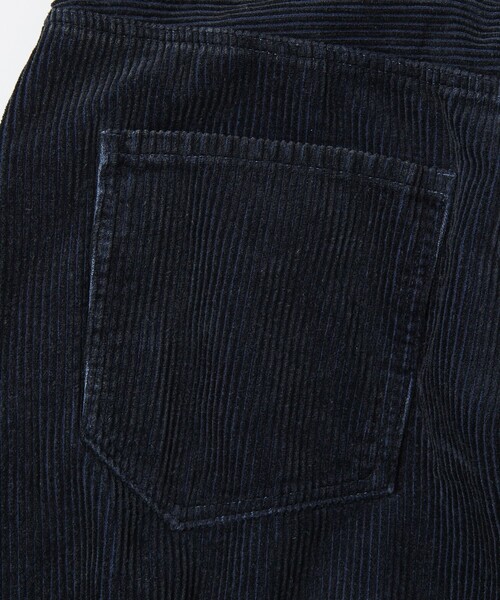 FREAK'S STORE パンツ ワイドシルエット ブリーチ加工 カーブ
