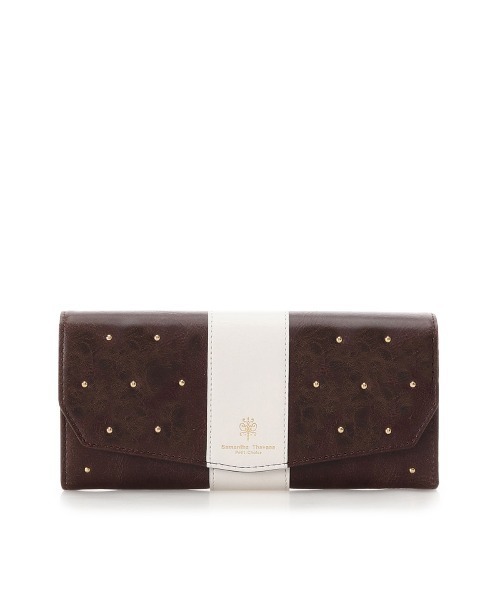 サマンサタバサプチチョイス Samantha Thavasa Petit Choice 財布 長財布 バイカラープルアップレザー  ブランド 正規品 新品 ギフト プレゼント 人気 おすすめ 誕生日 記念日 クリスマス 送料無料 ラッピング無料 Samantha Thavasa Petit Choice（サマンサタバサプチチョイス） 財布