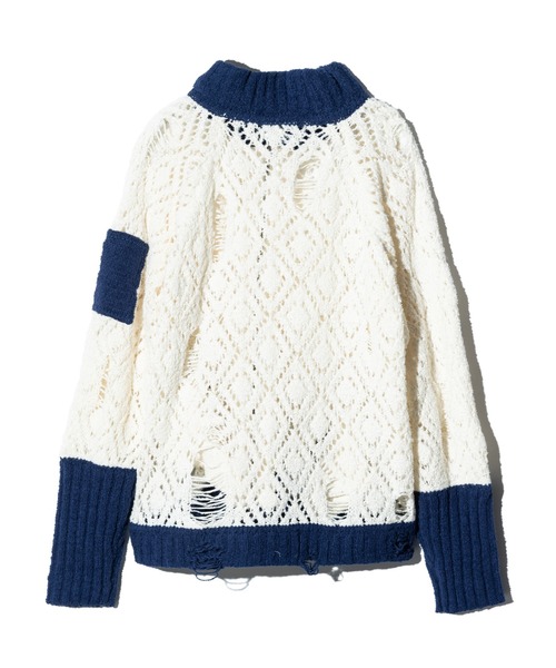 glamb（グラム） ma1 ma-1 Openwork Knit MA-1 / オープンワークニット