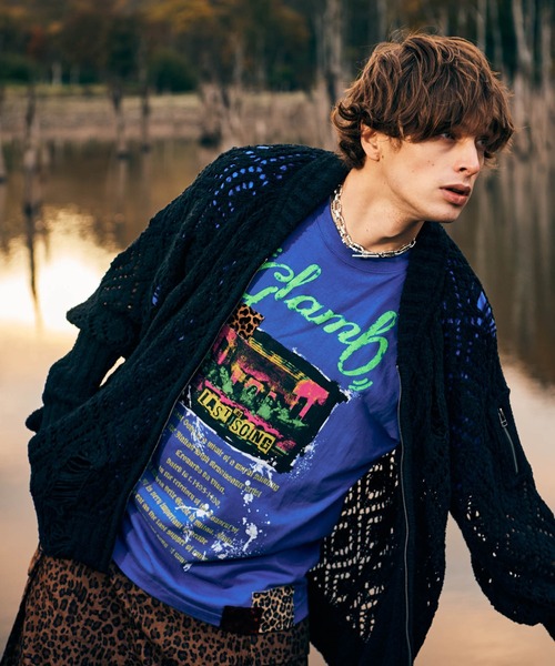 glamb（グラム） ma1 ma-1 Openwork Knit MA-1 / オープンワークニット