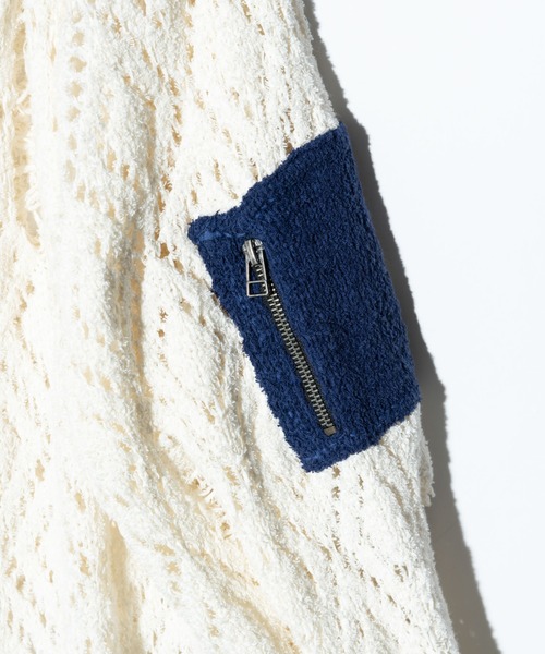 glamb（グラム） ma1 ma-1 Openwork Knit MA-1 / オープンワークニット 