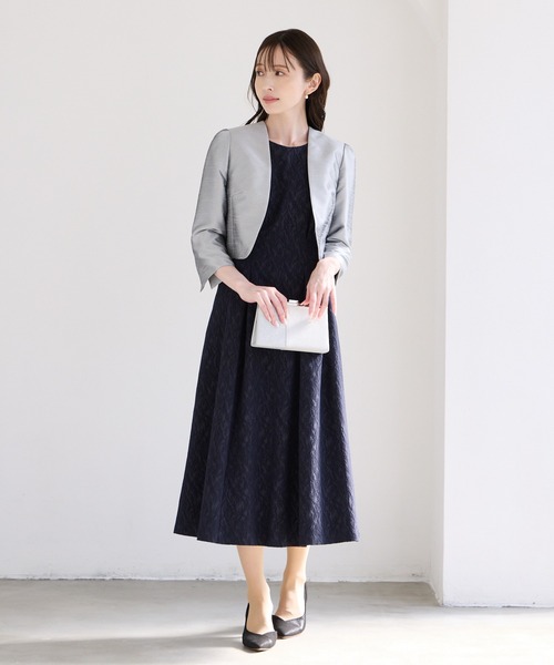 AIMER ノーカラージャケット お呼ばれ 結婚式 楽天市場】【マラソン限定最大2000円クーポン☆5/16 12:59まで】ノー