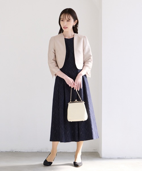 AIMER ノーカラージャケット　ボレロ　新品未使用 AIMER（エメ） ジャケット ノーカラージャケット ノーカラー