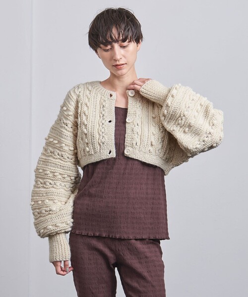 Pheeta カーディガン 「別注」「Pheeta」Clara ショート ニット 
