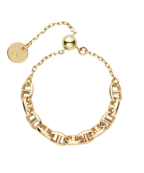 VINDOME AOYAMA K10YG ゴールドチェーンリング va vendome aoyama 指輪 リング K10YG ゴールド チェーンリング