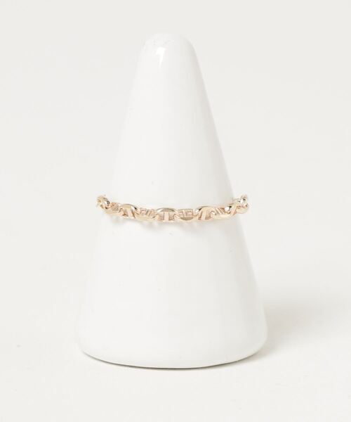 va vendome aoyama 指輪 リング K10YG ゴールド チェーンリング