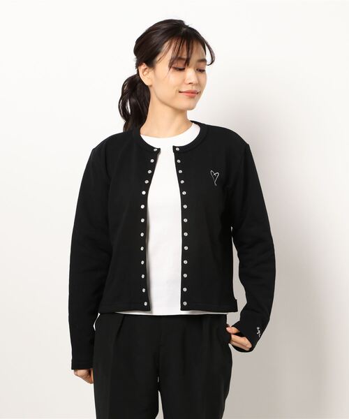 agnes b. 「agnes b.」 カーディガン 2 ブラック レディース  