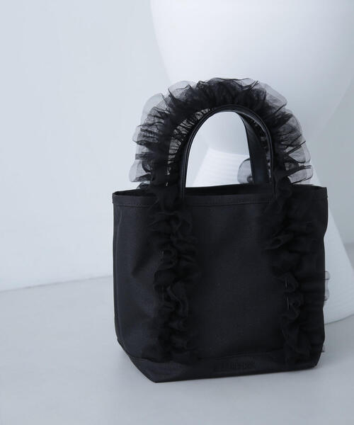 NATURAL BEAUTY BASIC トートバッグ フリフリハンドルトート