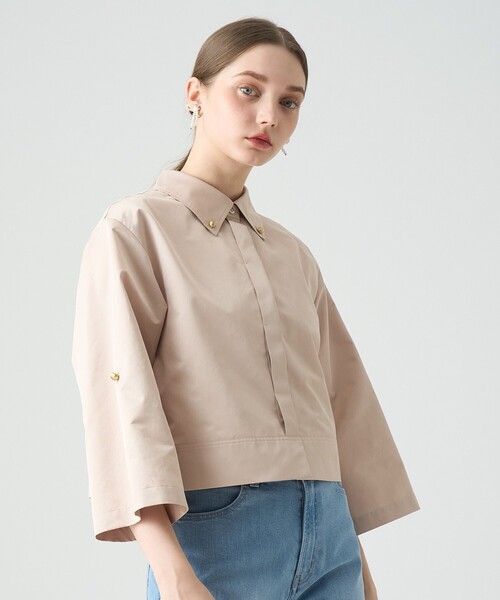 ANAYI（アナイ） ブラウス シャツ 「セットアップ対応商品」ツイル