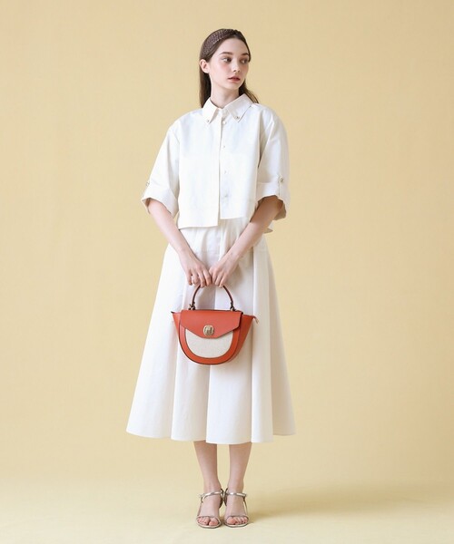 ANAYI（アナイ） ブラウス シャツ 「セットアップ対応商品」ツイル