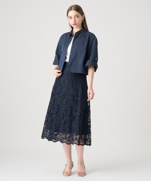 ANAYI（アナイ） ブラウス シャツ 「セットアップ対応商品」ツイル