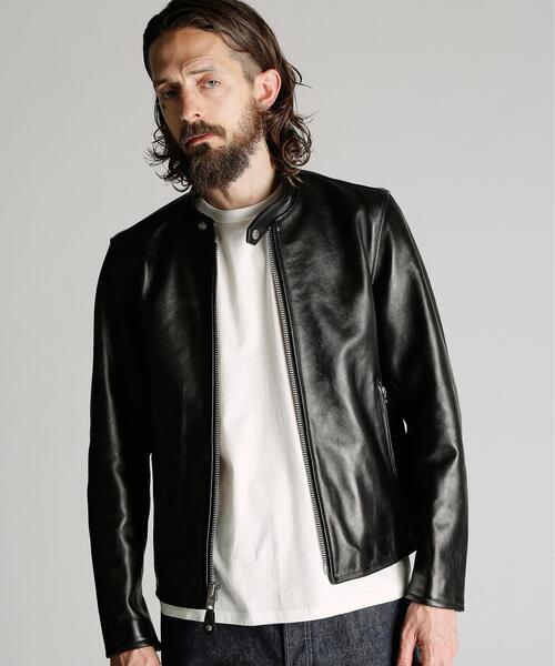 革ジャン ライダース Schott/ショット/70’S SINGLE RIDERS JACKET/シングル ライダース メンズ レディースの画像