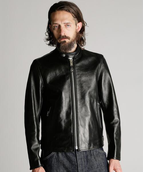 革ジャン ライダース Schott/ショット/70’S SINGLE RIDERS JACKET/シングル ライダース メンズ レディースの画像