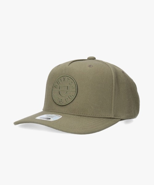 BRIXTON キャップ 帽子 CREST C NETPLUS MP SNPK / ブリクストン