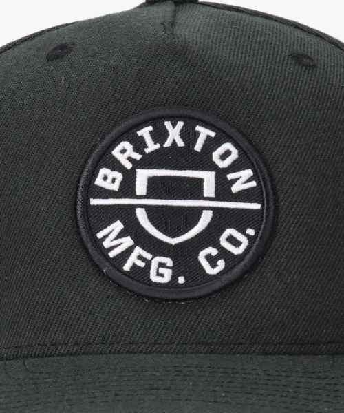 完売品 BRIXTON STOCKTON NETPLUS MP SNPK 帽子 BRIXTON CREST C NETPLUS MP SNPK | O/S(98) BLACK (01
